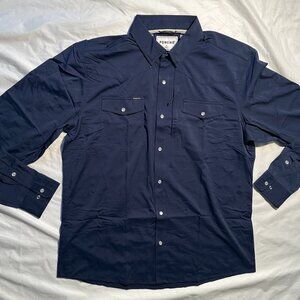 Poncho Shirt Men's XL Slim Fit Western Pearl Snap The Pacifico